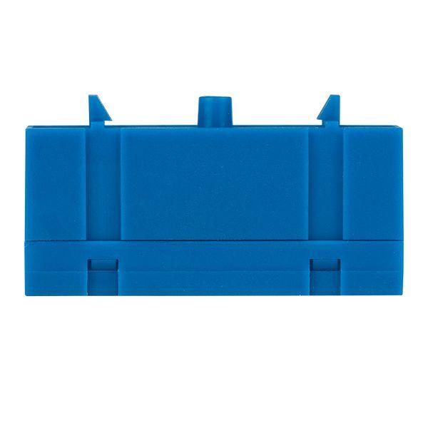 Шина нулевая N 6х9 8 отверстий синий изолированный корпус на DIN-рейку латунь PROxima EKF sn0-63-8-ib