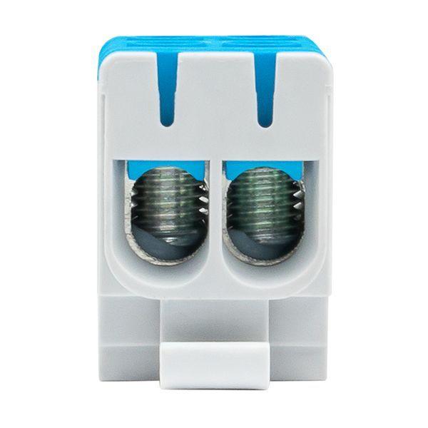 Клемма силовая вводная двойн. КСВ 16-50кв.мм син. EKF plc-kvs2-16-50-blue