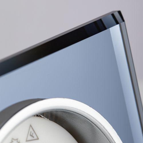 Светильник DK LD50 BK GX53 со светодиодной подсветкой встраиваемый черн. Эра Б0057473