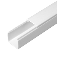 Кабель-канал 25х25 L2000 с двойн. замком бел. Промрукав PR03.0051
