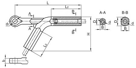 Зажим натяжной прессуемый НАСУС-70-1