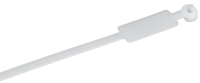 Хомут 4.8х300мм P6.6 маркерный бел. (уп.100шт) IEK UHH14-D048-300-100-K01
