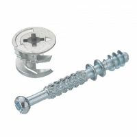 Набор №1 для стяжки фасада для ДСП 16мм шурупная резьба штока (уп.4шт) Tech-Krep/Zitar 127492