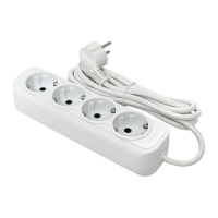 Удлинитель 4х2м с заземл. 16А IP20 Эксперт 3.0кВт ПВС 3х1 PROxima EKF UBA16-310-4-02