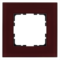 Рамка 1-м G-Glass стекло гранат. JasmartG1001GH