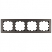 Рамка 4-м G-Flex мокко Jasmart G1104Z