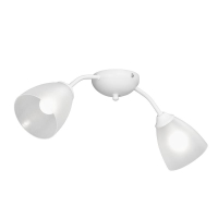 Люстра 2xE14 макс. 40Вт плафон ПП Vitaluce V3737-0/2PL