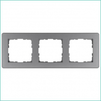 Рамка 3-м G-Flex алюм. Jasmart G1103S