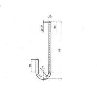 Болт анкерный БА-2Н, М42, по чертежу 4182и-2-2.00.01
