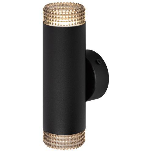 Светильник WL50 BK/BK 2хGU10 2х12Вт IP20 настенный черн. Эра Б0061193