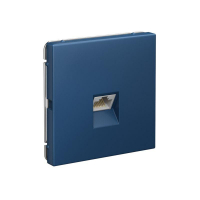 Розетка компьютерная ArtGallery RJ45 кат.6A механизм аквамарин SE GAL001186