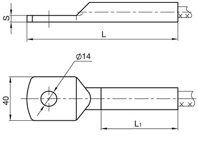 Зажим аппаратный А1А-120-2 (Т)