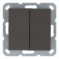 Переключатель перекрестный 2-кл. 10А IP20 механизм мокко Jasmart G3014Z