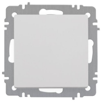 Выключатель 1-кл. СП Accent 6-101-01 10А IP20 250В AL/CU бел. Intro Б0063469