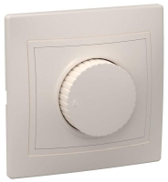 Светорегулятор поворот. СП КВАРТА IP20 ВСР10-1-0-ККм крем. GENERICA EDK10-K33-03-DM