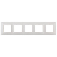 Рамка 5-м 14-5005-01 Elegance бел. ЭРА Б0034405