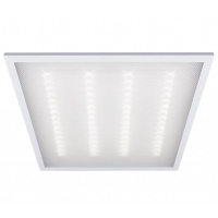 Светильник светодиодный PPL 588/G Prisma 36Вт 4000К IP40 588х588х19мм в потолок панель Грильято JazzWay 5052758