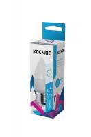 Лампа светодиодная 6.5Вт свеча 4500К бел. E27 220В КОСМОС LkecLED6.5wCNE2745