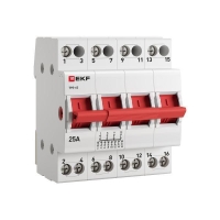 Переключатель трехпозиционный ТПС-63 4P 25А PROxima EKF TPS425