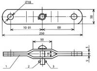 Планка распорная КС-111