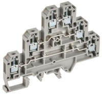 Колодка клеммная CTS-ML ARMAFIX 3 ур. 2.5кв.мм сер. IEK YCT13-00-3-K03-002