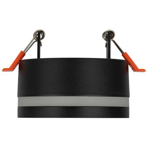 Светильник DK113 BK под лампу GX53 (до 15Вт) D83хH65мм IP20 черн. Эра Б0059788