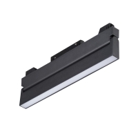 Светильник светодиодный трековый поворотный магнитный 19Вт 48В 3000К 220мм 120град. черн. Vitaluce VT0200043-01.1