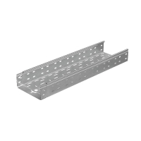 Лоток перфорированный 80х200 L5000 1.2мм "Быстрый монтаж ПЛЮС" LPplus80-200-1.2-5000 КМ PL14798