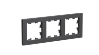 Рамка 3-м AtlasDesign универс. базальт SE ATN001403