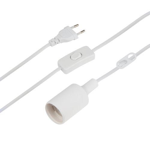 Светильник для растений FITO-Holder под лампу Е27 с проводом 3м и выключателем для фитоламп Эра Б0061585