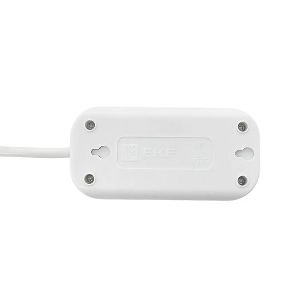 Удлинитель 2х2м с заземл. 16А IP20 Эксперт 3.0кВт ПВС 3х1 EKF UBA16-310-2-02