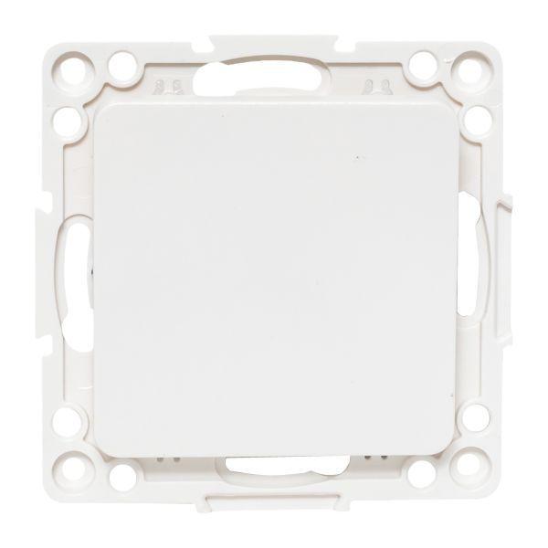 Переключатель проходной 1-кл. Стокгольм 10А винтов. клеммы механизм бел. PROxima EKF EYV10-025-20