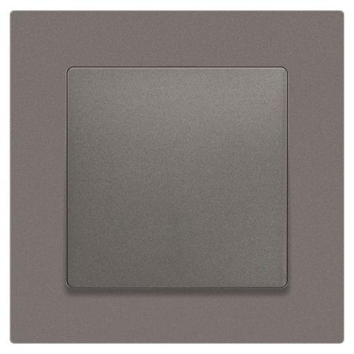 Переключатель перекрестный 1-кл. СП Accent 6-108-09 10А IP20 250В титан Intro Б0063596