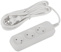 Удлинитель 3х5м без заземл. ПВС 2х0.75 UDL-10-350 Greenline Эра Б0065073