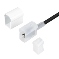 Шнур питания MOONLIGHT-Power-230В (12х24мм) силикон Arlight 052671