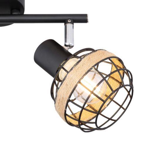 Светильник Fedora 7033-702 2хE14 40Вт настенно-потолочный спот поворотный Rivoli Б0047140