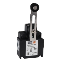 Выключатель концевой OptiLiS D4N-412H рычаг регулируемый 50мм с роликом пластик. EN 50047 XCKN2149P20 КЭАЗ 365311