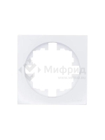 Рамка 1-м OSEN горизонт. квадрат бел. LEZARD 743-0200-146