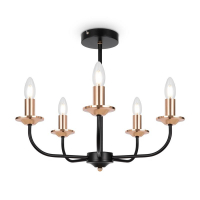 Светильник New Series 010 40Вт E14х5 IP20 потолочн. Freya FR4013CL-05GB