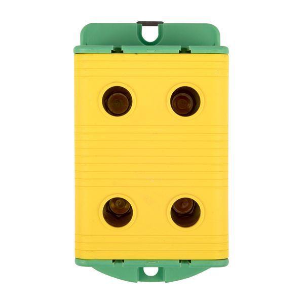 Клемма силовая вводная двойн. КСВ 35-150кв.мм желт./зел. PROxima EKF kvs2-35-150-y-green