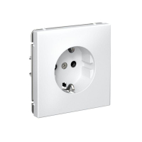 Розетка ArtGallery 16А с заземл. быстрозажим. клем. механизм бел. SE GAL000143S