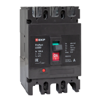 Выключатель автоматический 3п 125А 25кА LS250 ProPact EKF mccb-250-25-3-125-ls