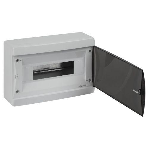 Корпус навесной COMFORT ЩРН-П-12 IP41 пластик. прозр. крышка бел. Эра Б0067233