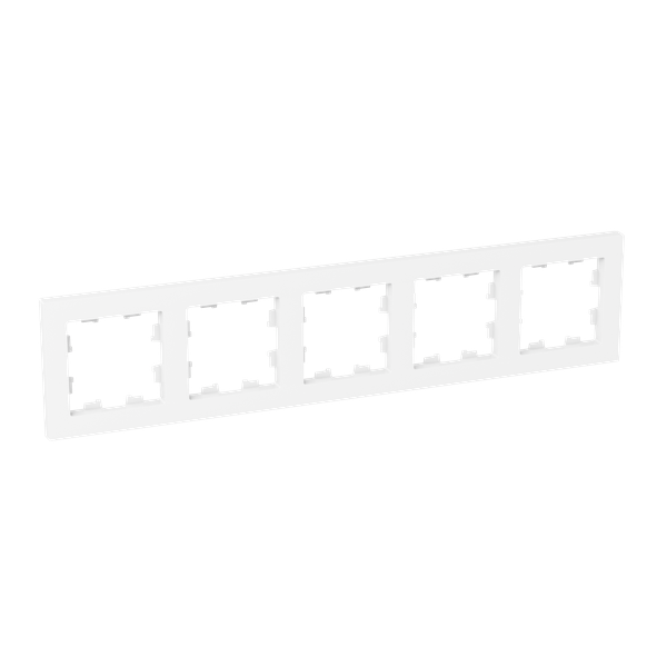 Рамка 5-м Эпика пластик бел. EKF UP1-FPW-05