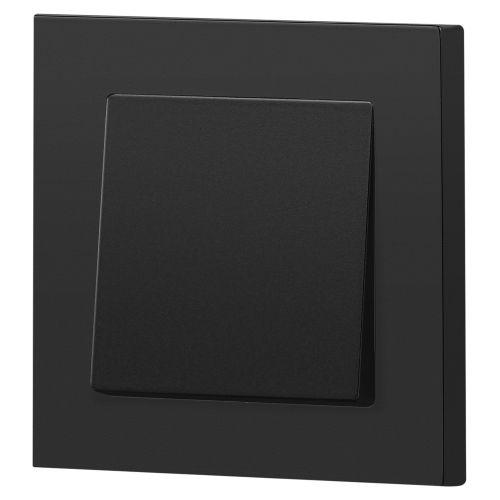 Переключатель перекрестный 1-кл. СП Accent 6-108-05 10А IP20 250В антрацит Intro Б0063588