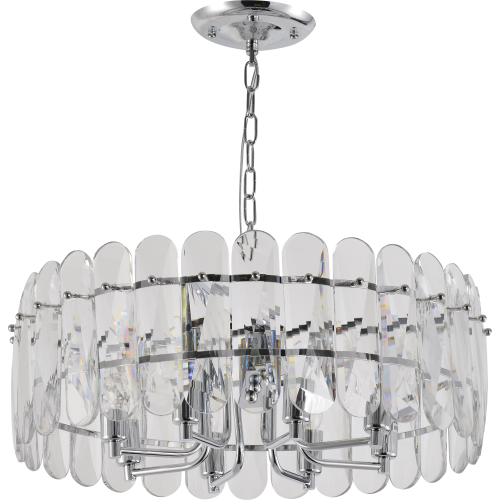 Люстра Jade 1045-308 8хЕ14 40Вт хрусталь Rivoli Б0061212