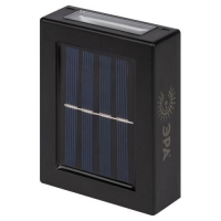 Светильник светодиодный ERAFS024-02 "Практик" 2LED 7х3х10см уличный настенный на солнечн. батарее Эра Б0057592