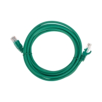 Патч-корд U/UTP CAT 5e RJ45-RJ45 26AWG LSZH зел. 3м Rexant 02-0106-3