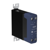 Реле твердотельное SSR1 25А 90-280В AC 24-480В AC с радиатором ONI SSR1-25AA480-RAD