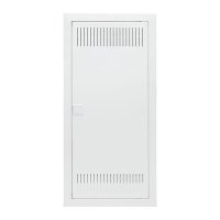 Щит комбинированный встраив. Nova 2 DIN-рейки + 2 монтаж. платы 4 габарит IP41 с метал. перфорированной дверью EKF nv-cb-pmd-2+2